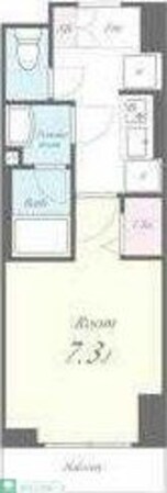 ディラヴェール八王子の物件間取画像